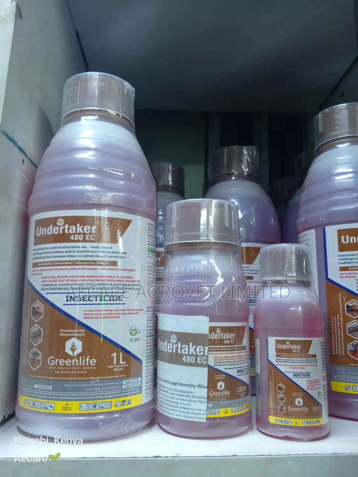 Undertaker Termicide 480ec 100ml, 250ml, 1litre