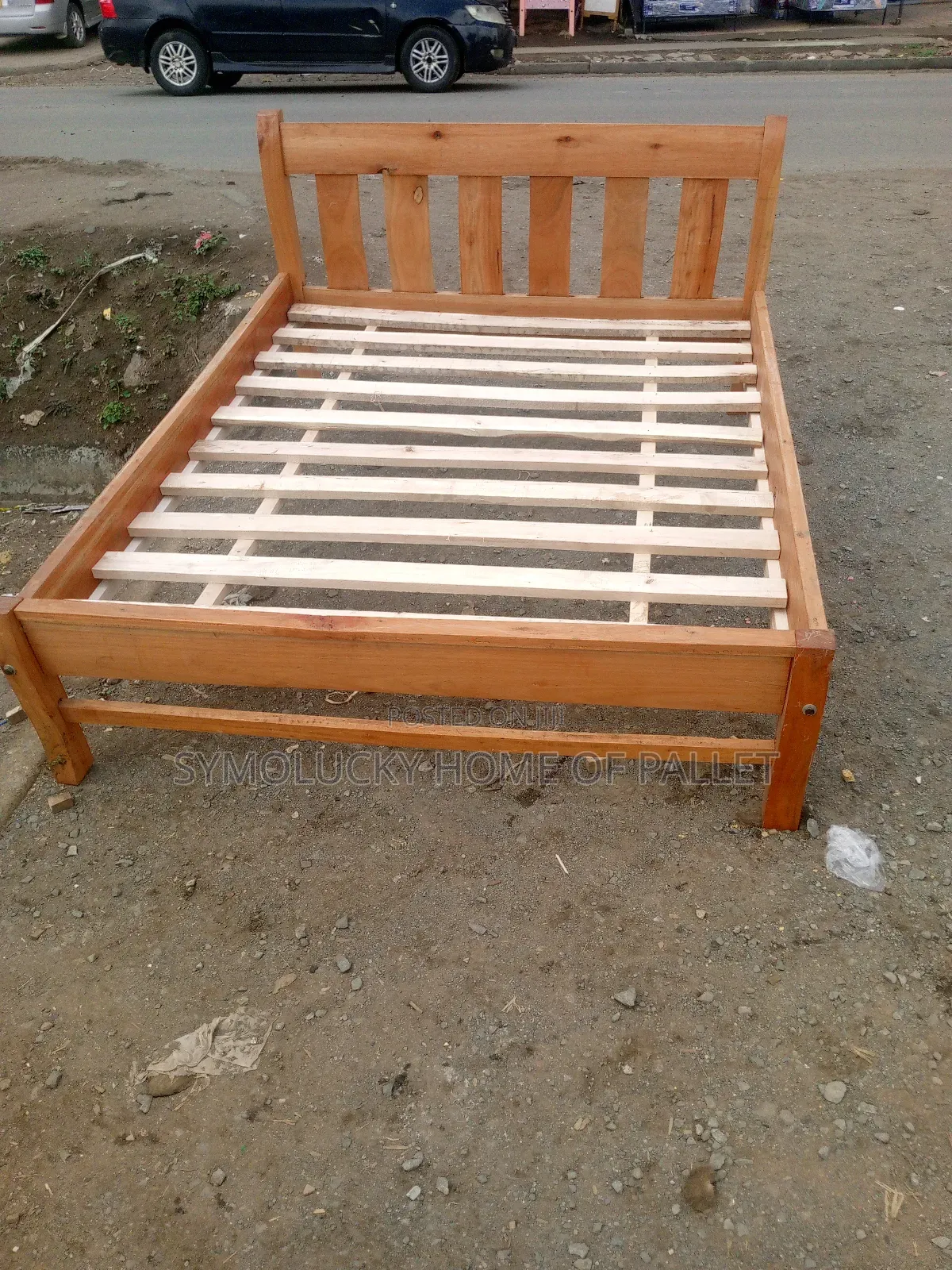 5*6 Hardwood Bed Extra Duty