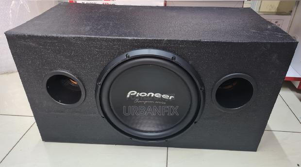 Pioneer 1500watts Bass Subwoofer With Quality Double Breather Cabinet
