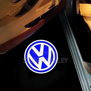 2pcs Car Door Welcome Lamp Laser Projector Night Light for Volkswagen