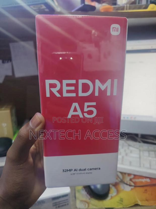 New Xiaomi Redmi A5 4G 128 GB Black