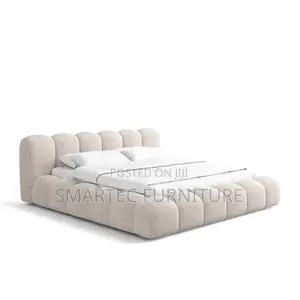 White Inspiring 5 by 6 Bubble Bed
