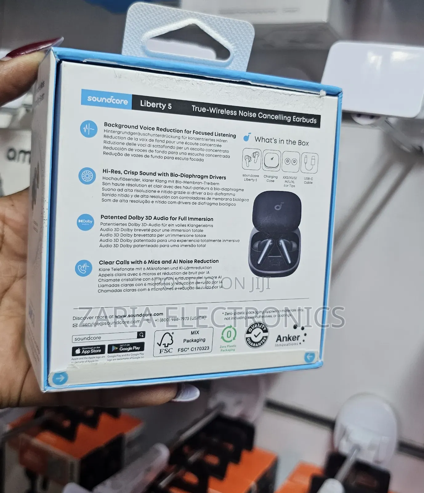 Anker Liberty 5 Earbuds With Noise Cancelation