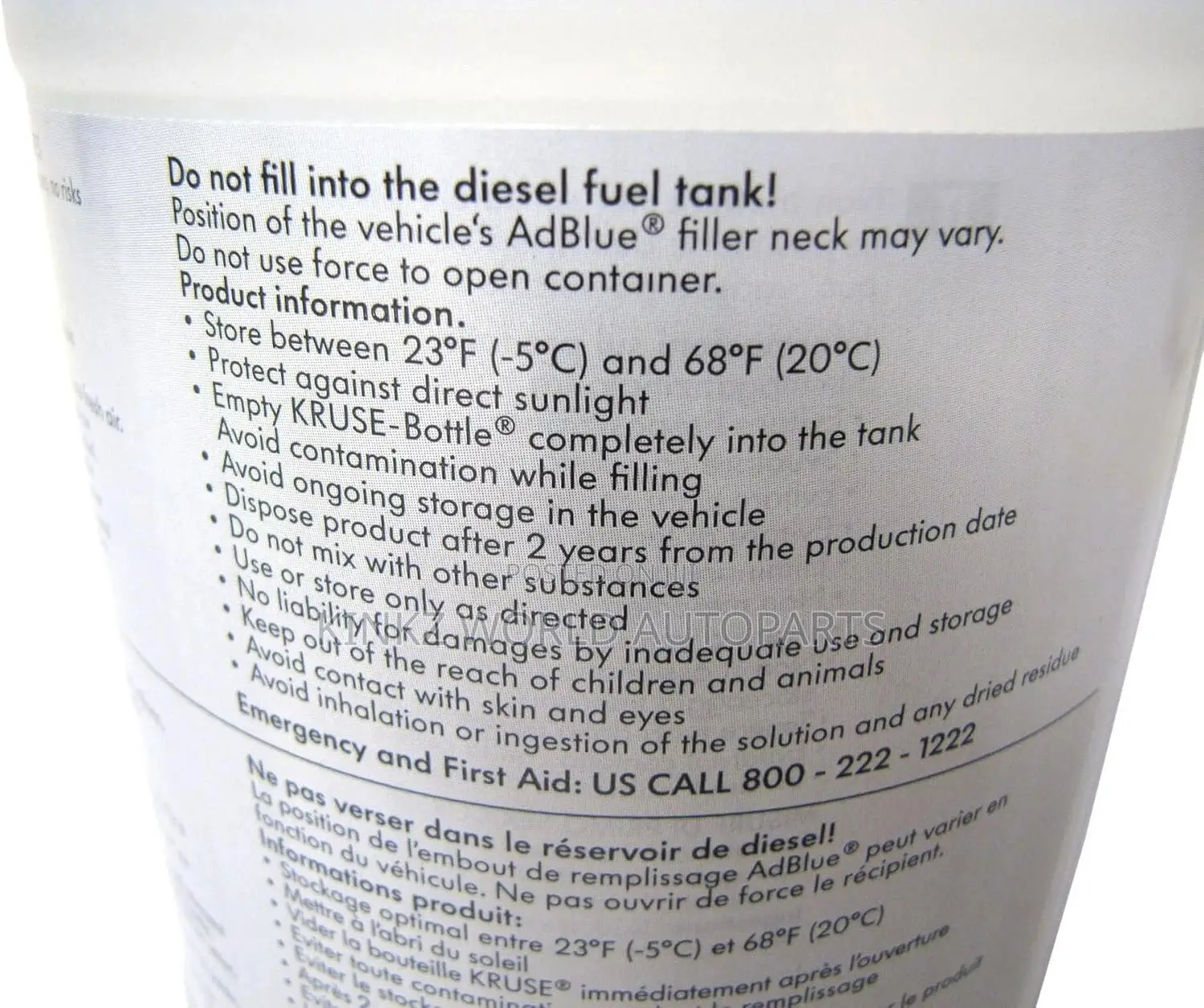 Adblue Diesel Exhaust System Fluid Range Rover , Discovery Evoque