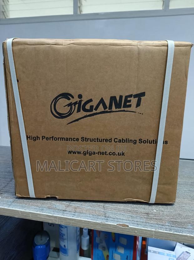 Giganet Category 6a Solid U/Utp PVC Cable - 305m Drum