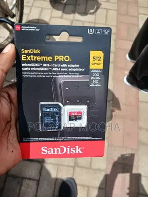 Sandisk 512gb Extreme Microsd Uhs-I U3 V30 A2 160mb/S- Memory Card