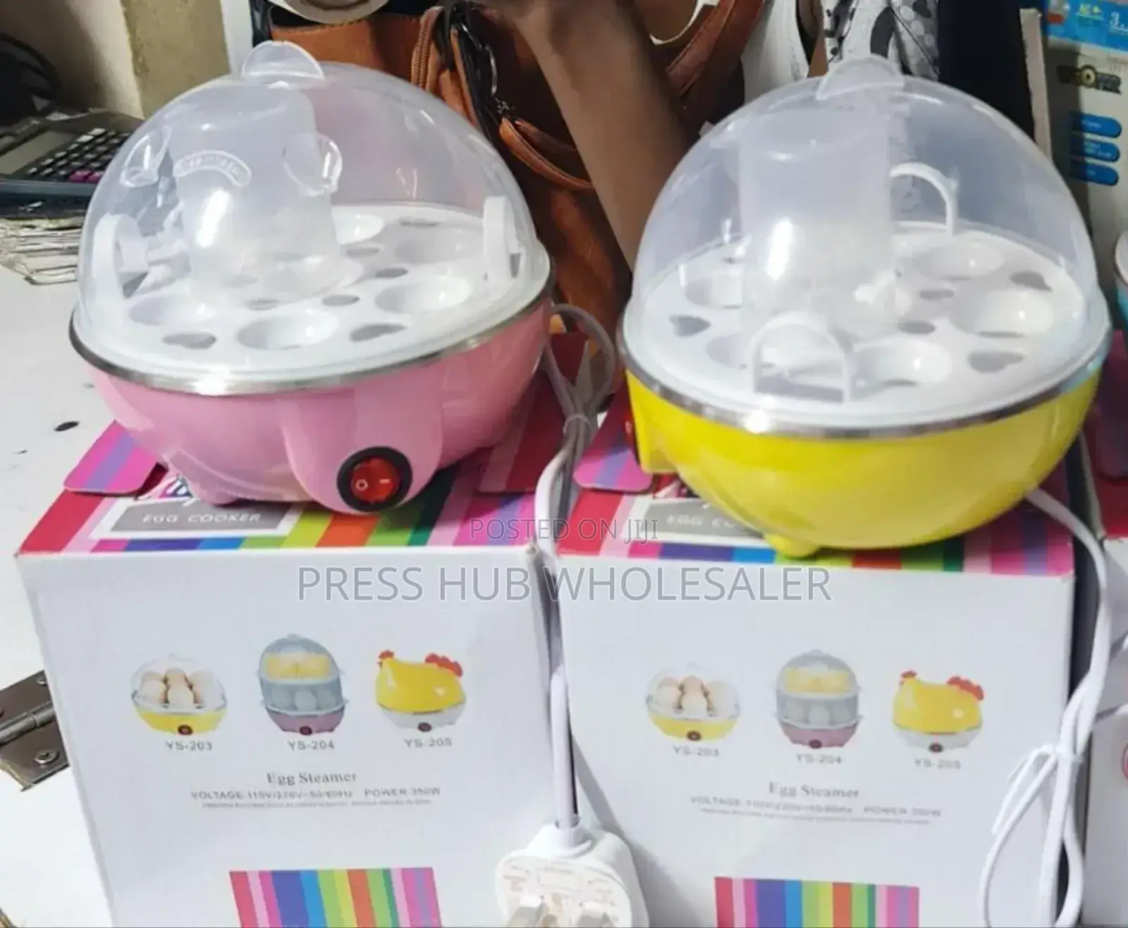 Electric Egg Cooker and Steamer.