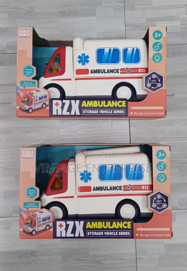 Kids Ambulance Car Battery Operated - main view