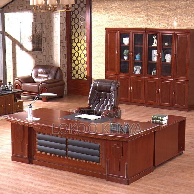 Office Desk ; Office Desk With Side Drawers - thumbnail 5