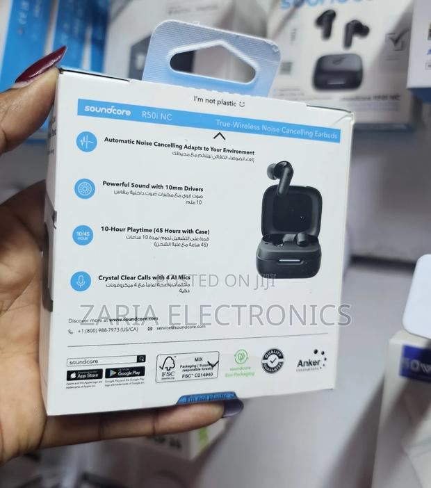 Anker R50i Nc Earbuds,Active Noise Cancelation - thumbnail 2