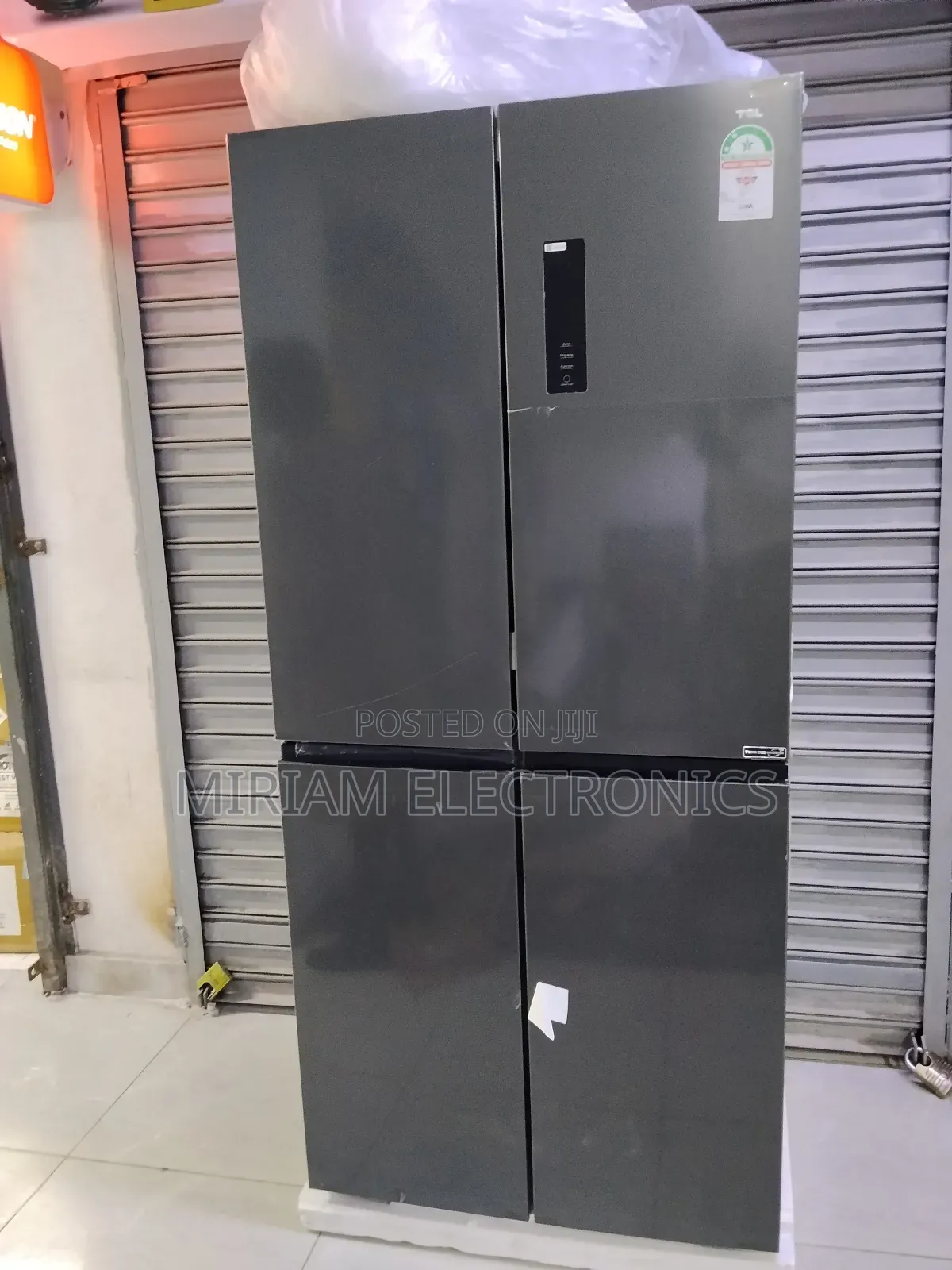 TCL 470 Liters P560cdn Frost Free 4 Door Fridge,Silver