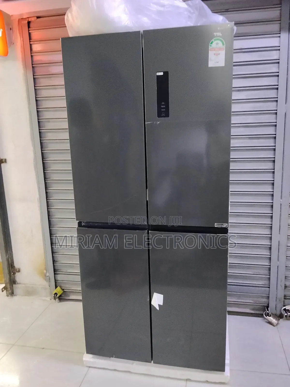TCL 470 Liters P560cdn Frost Free 4 Door Fridge,Silver