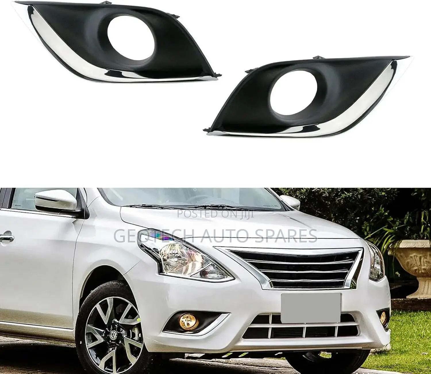 Nissan Latio Foglight Covers