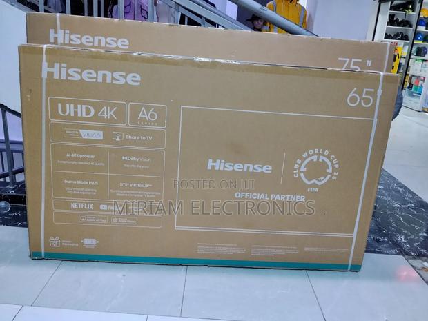 Hisense 65′′ 65a6q Vidaa Smart Uhd Tv - main view