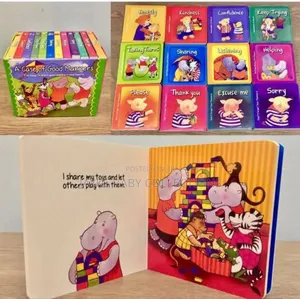 2–6y Kids? Teach Good Manners With 12-Book Set