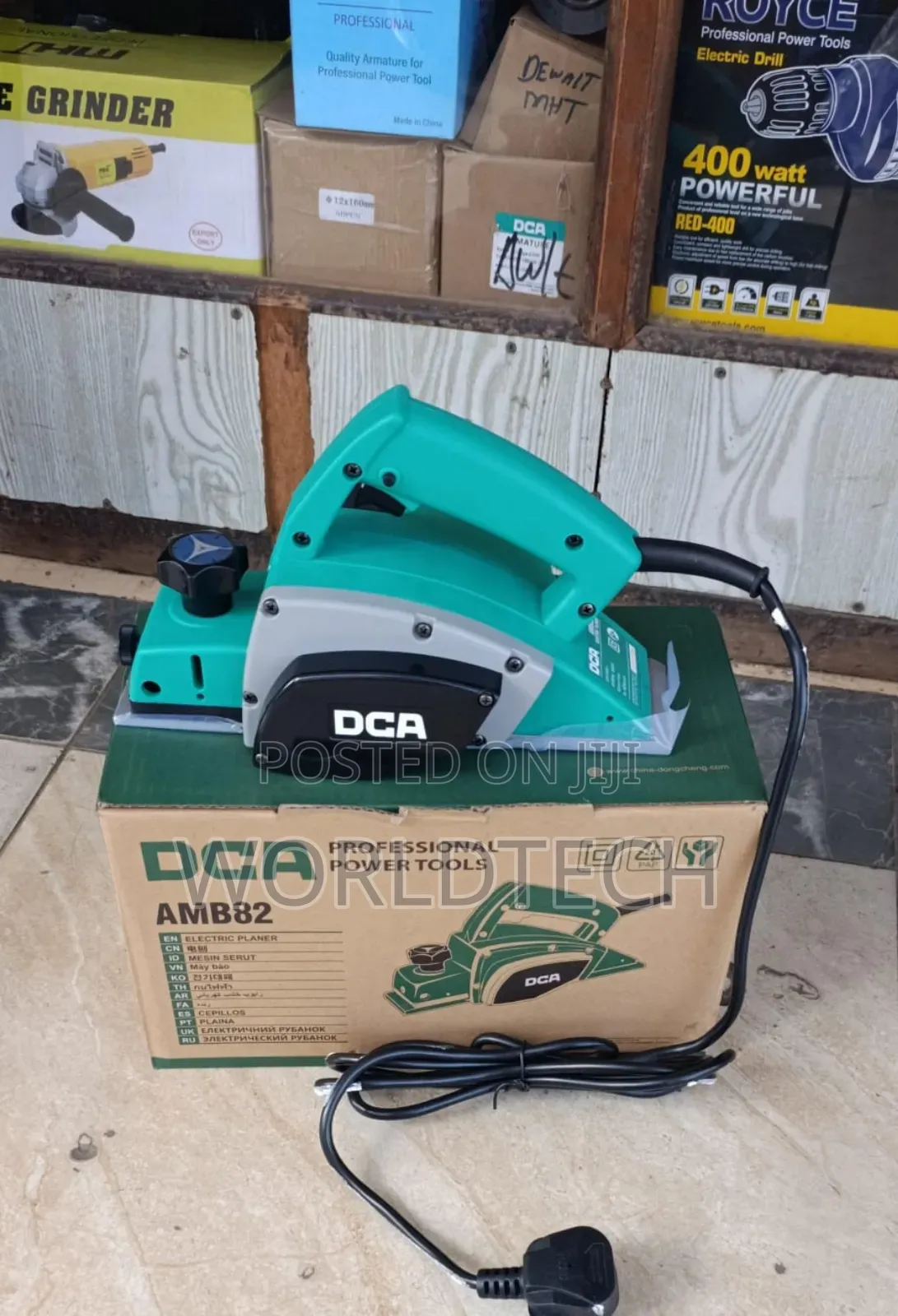 Dca 500watts Electric Planner/ 3" Dca Electric Wood Planer
