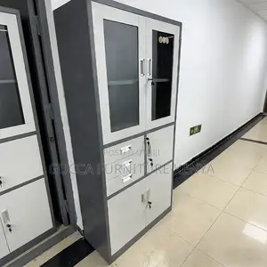 2-door Steel Office Filling Cabinet With Safe