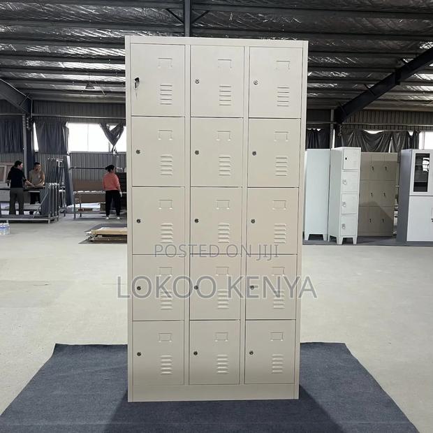 Office Cabinet ; 15-Locker Office Cabinet