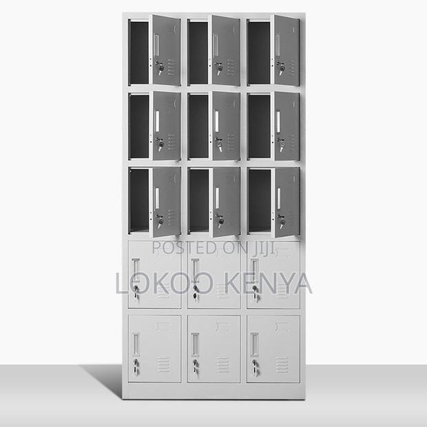 Office Cabinet ; 15-Locker Office Cabinet - thumbnail 4