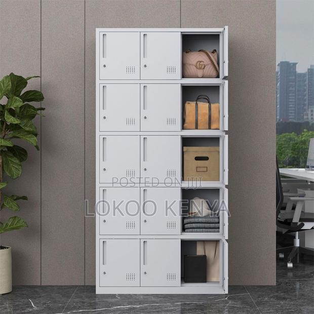 Office Cabinet ; 15-Locker Office Cabinet - thumbnail 15