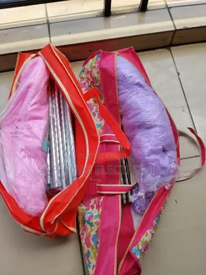 4/6 Mosquito Net (4-Stand) | Pink/Purple/White/Cream |