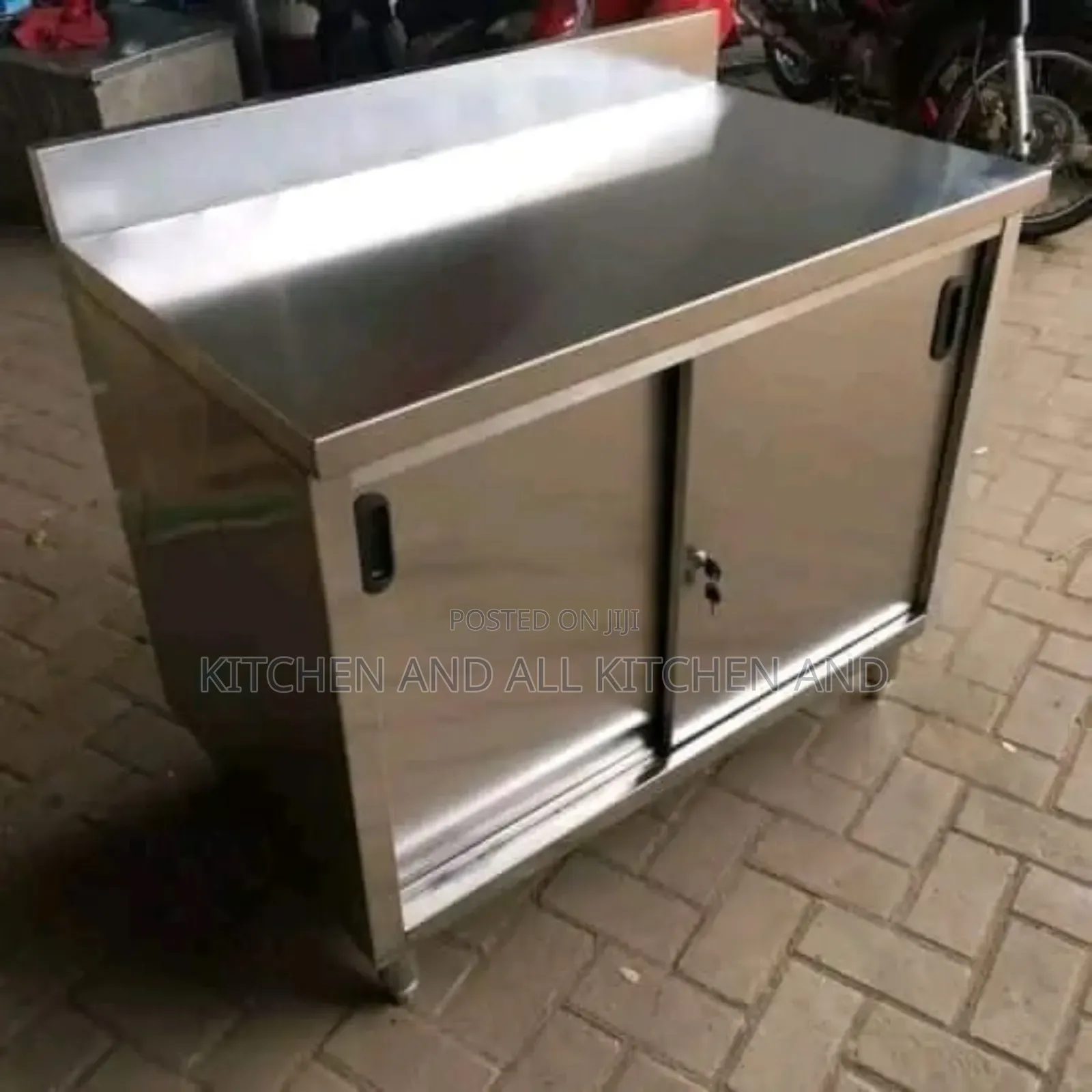 Official Modernized Stainless Steel Cabinet
