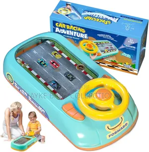 3+ Kids? Interactive Car Racing Steering Toy