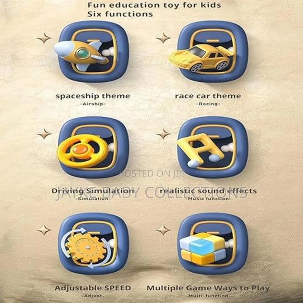 3+ Kids? Interactive Car Racing Steering Toy - thumbnail 8