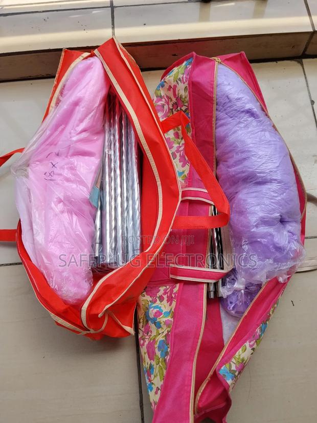5/6 Mosquito Net | 4-Stand | Pink/Purple/Cream/White