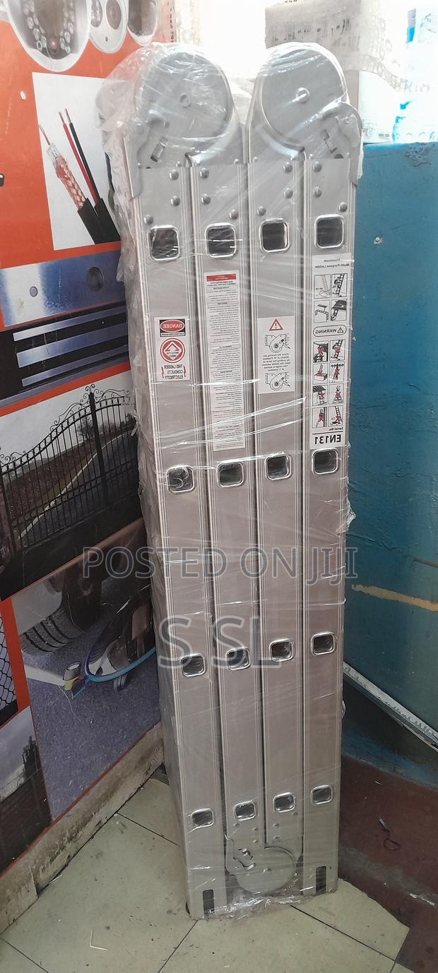 Top Quality 4x4 Aluminium Step Multi-Purpose Ladder . - main view