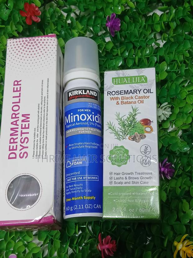 Minoxidil,Batana Oil, Castor Oil,Derma Roller,Derma Stamp - thumbnail 5