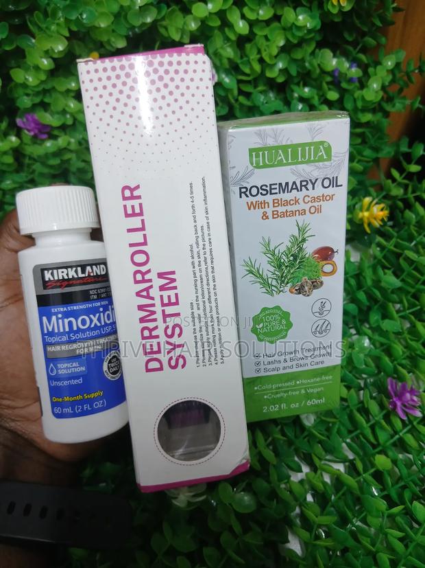Minoxidil,Batana Oil, Castor Oil,Derma Roller,Derma Stamp - thumbnail 8