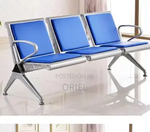 Office Benches; Professional 3-Seat Waiting Room Bench