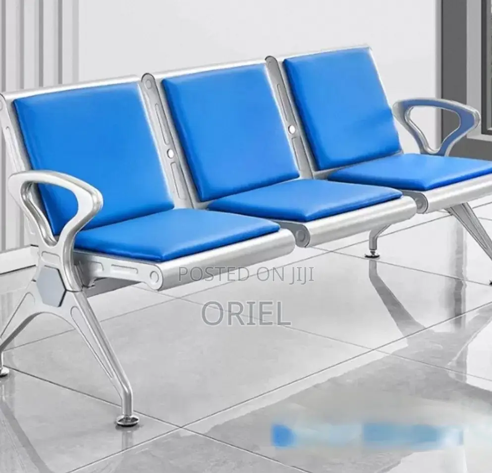 Office Benches; Professional 3-Seat Waiting Room Bench