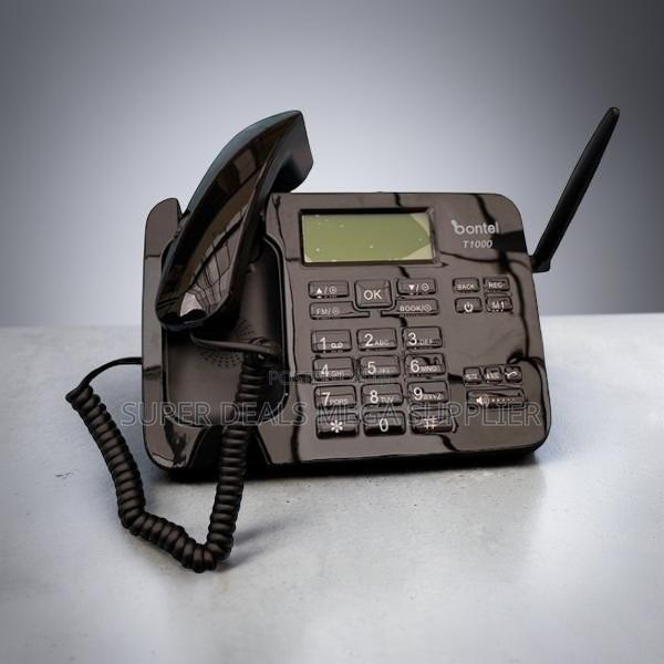 Wireless Reliable Bontel T1000 Dual Sim GSM Fixed Landline Desk Phone