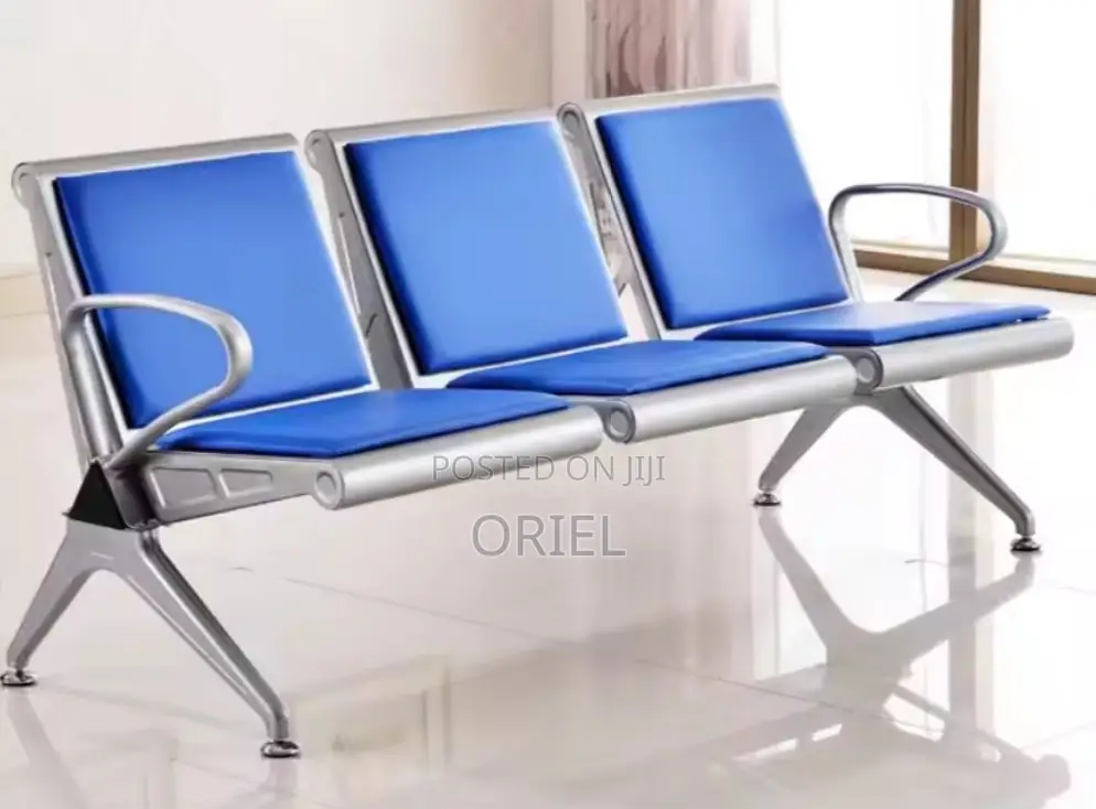 Office Benches; Professional 3-Seat Waiting Room Bench