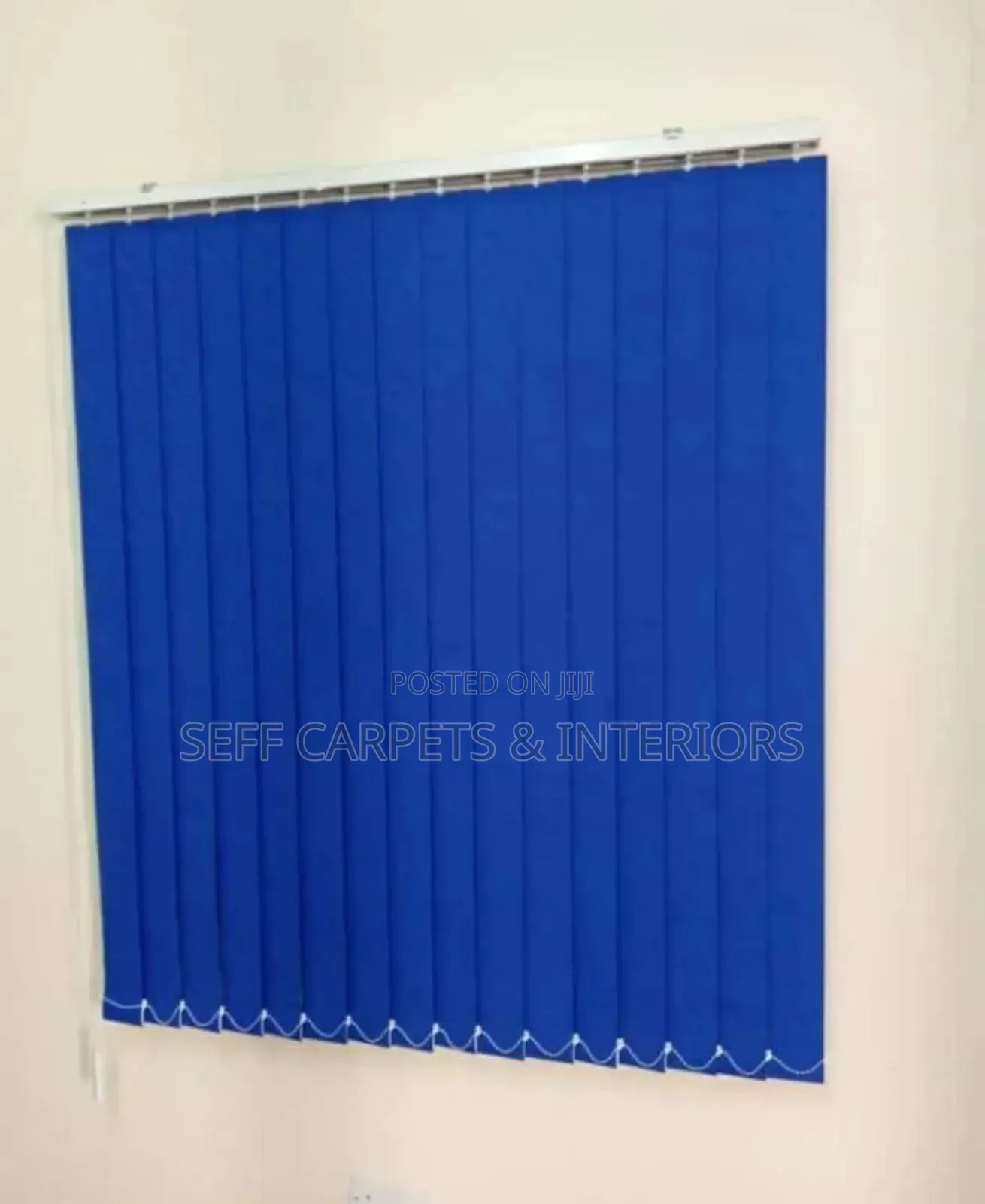 Windows New Solutions Blinds Blue Vertical Blinds
