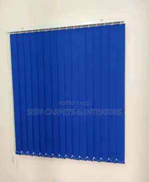 Windows New Solutions Blinds Blue Vertical Blinds