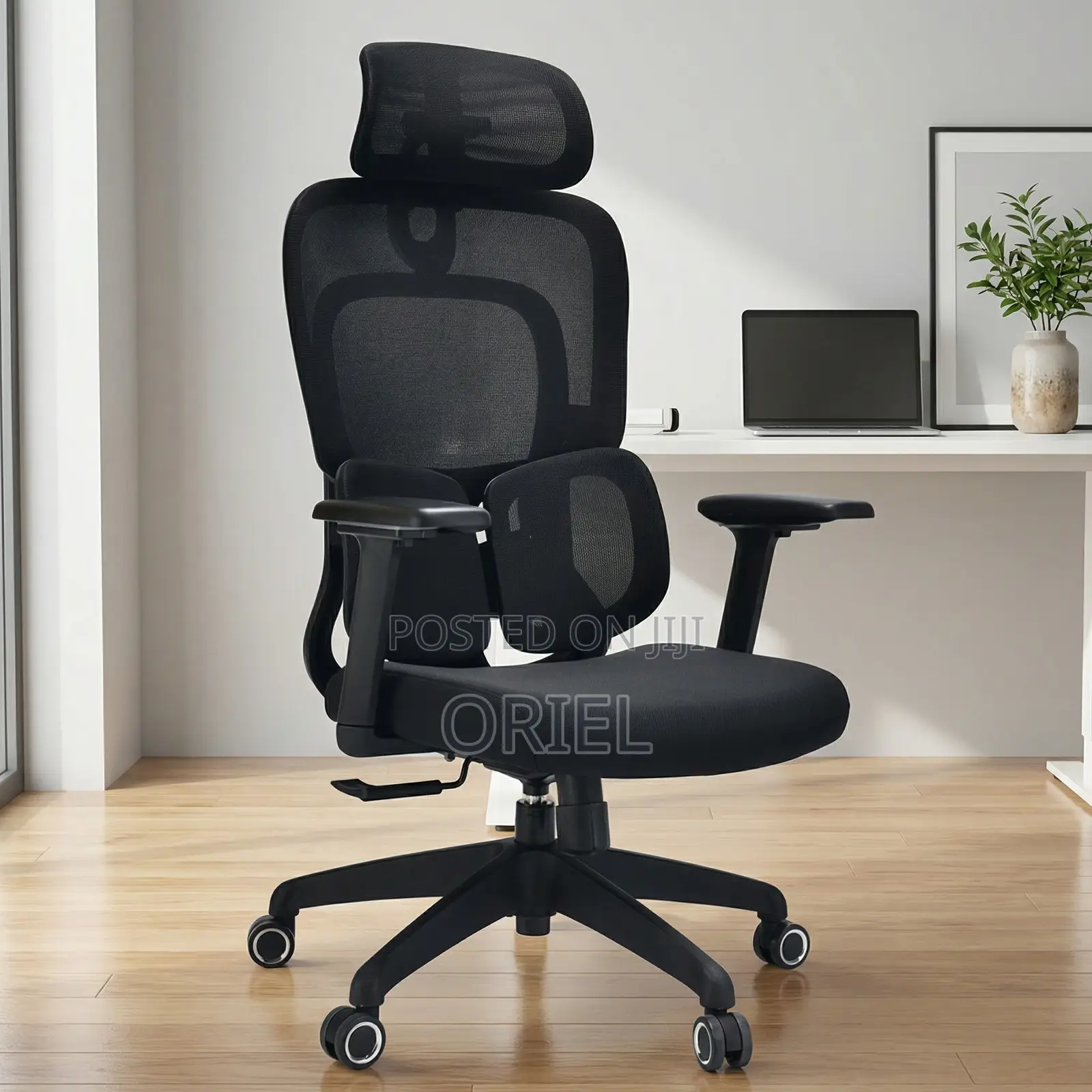 Office Chairs; Advanced Lumbar Support High-Back Office Chair