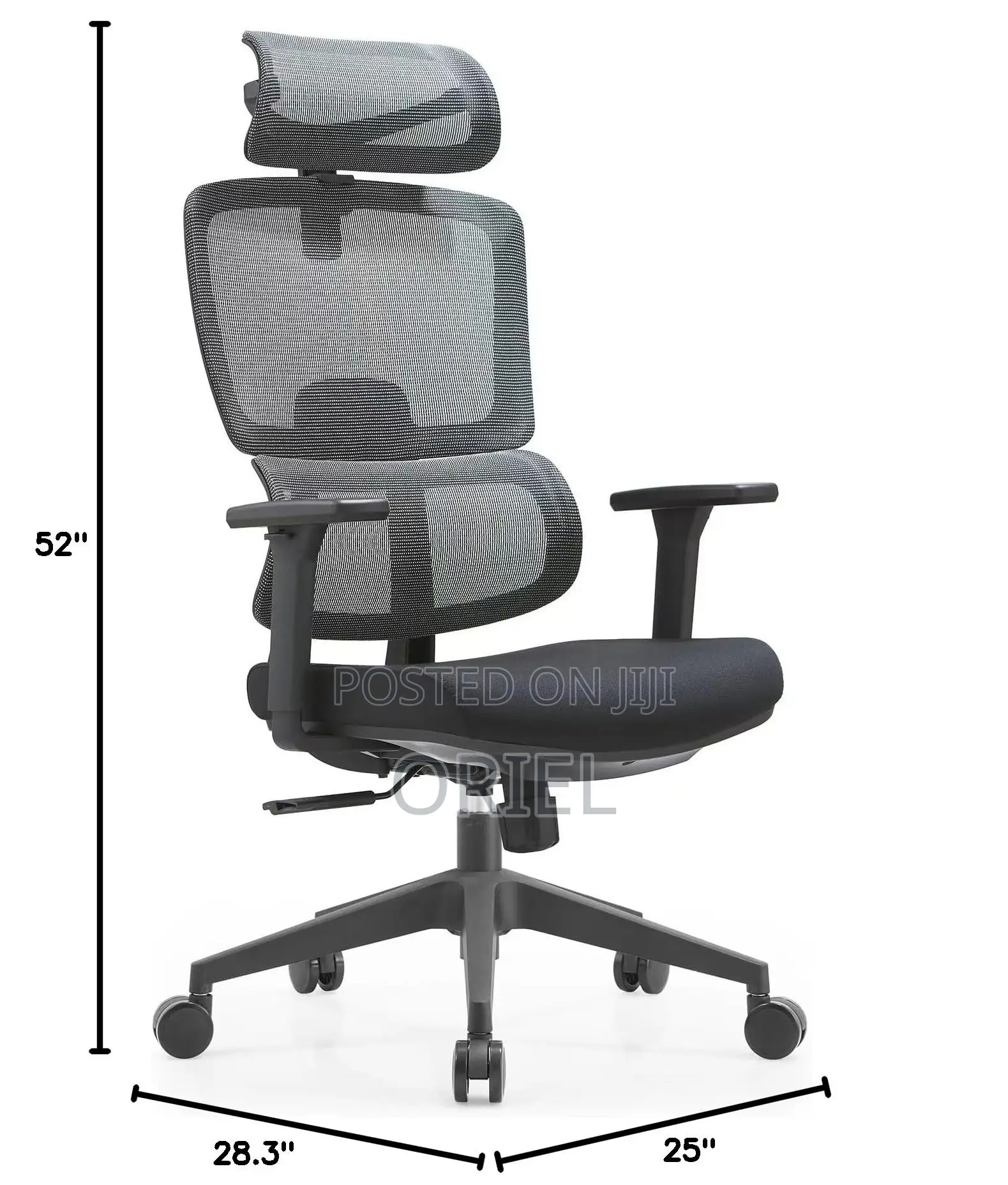 Office Chairs; Advanced Lumbar Support High-Back Office Chair