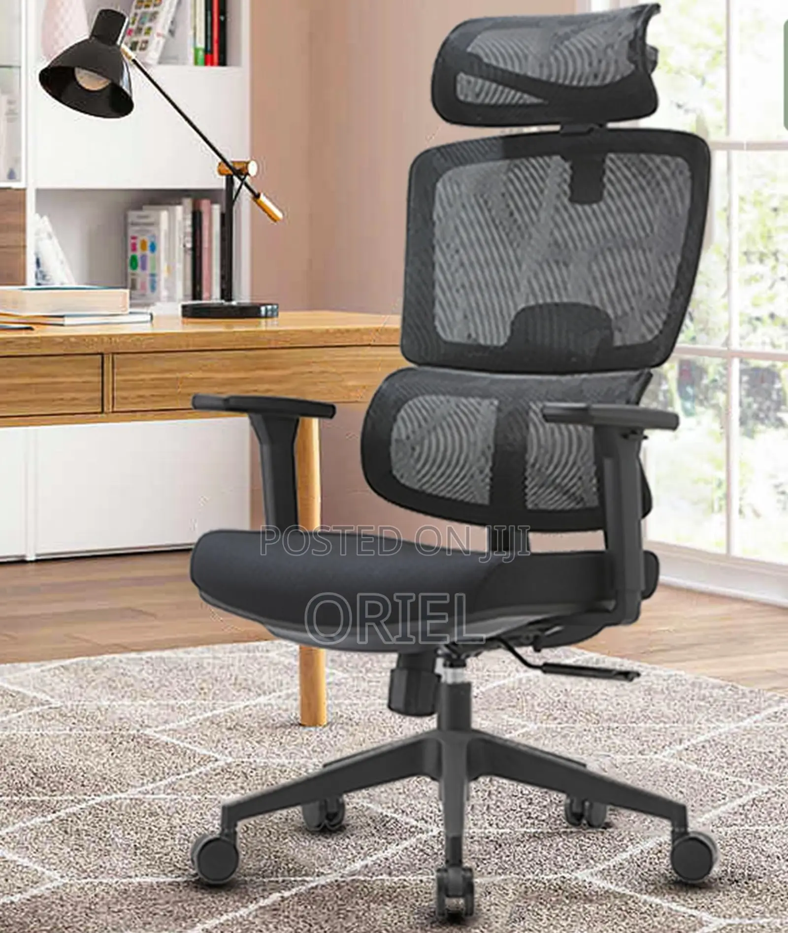 Office Chairs; Advanced Lumbar Support High-Back Office Chair