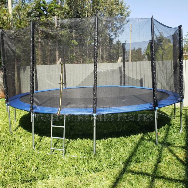 High Bounce Strong Springs Trampolines - main view
