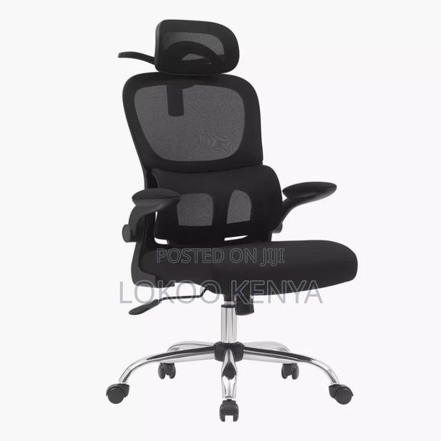 Office Chair ; Ergonomic High-Back Office Chair - thumbnail 2