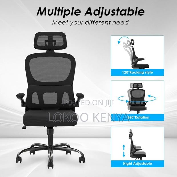 Office Chair ; Ergonomic High-Back Office Chair - thumbnail 17