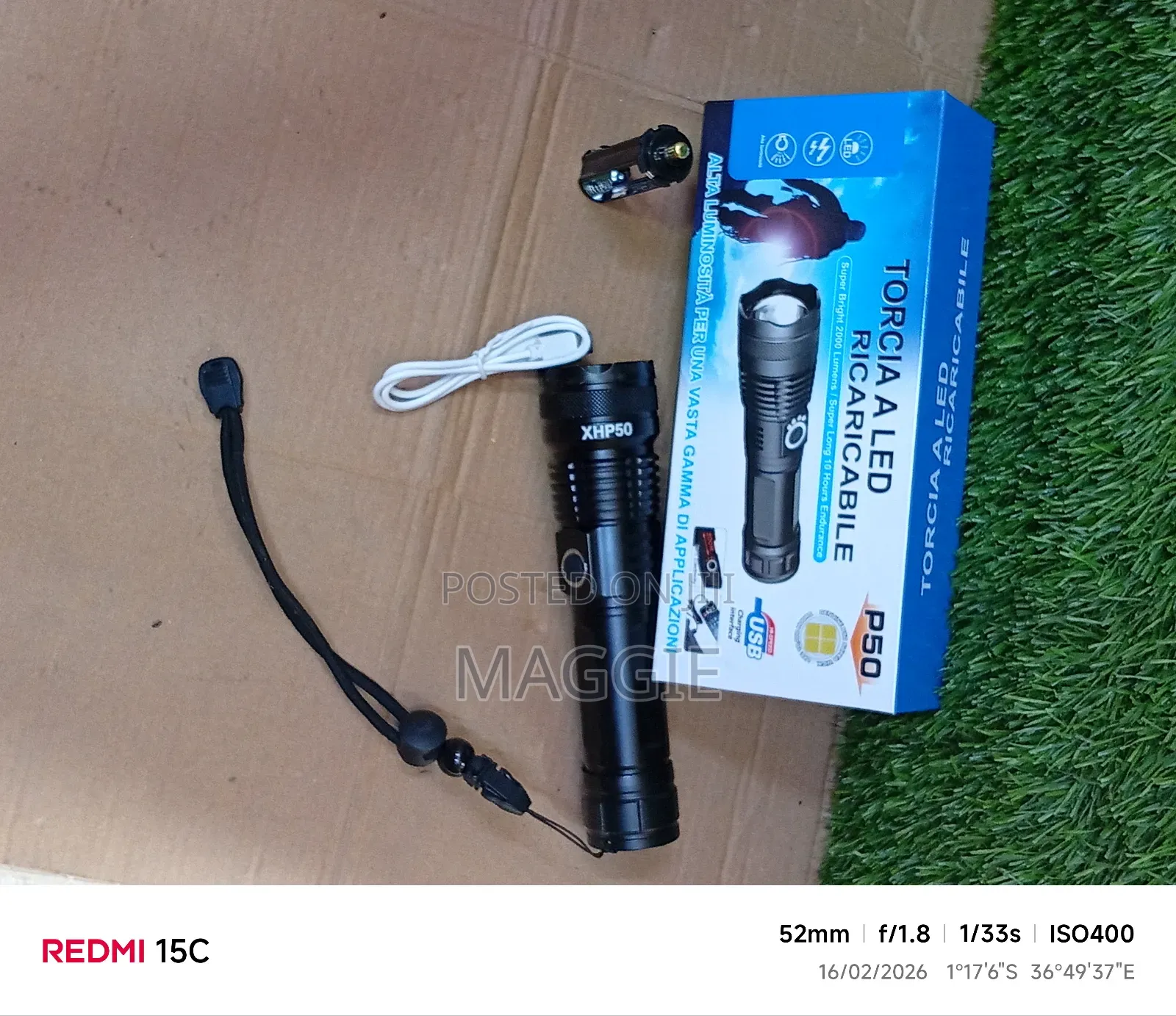 Torchia a Led Ricaricabile at Affordable Price