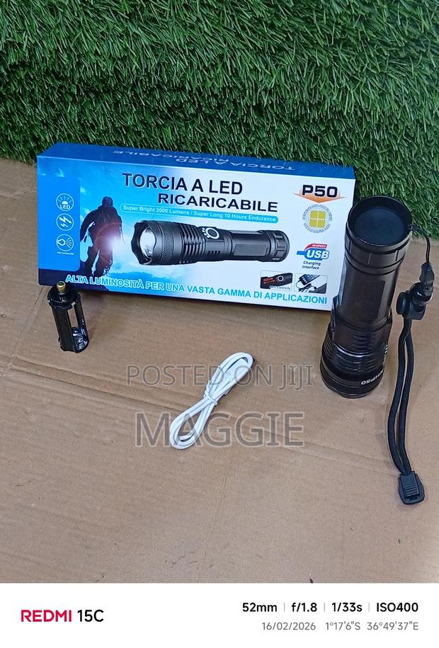 Torchia A Led Ricaricabile - thumbnail 4