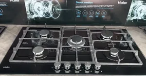 Haier Hob-S775b 75cm 5-Burner Gas Hob