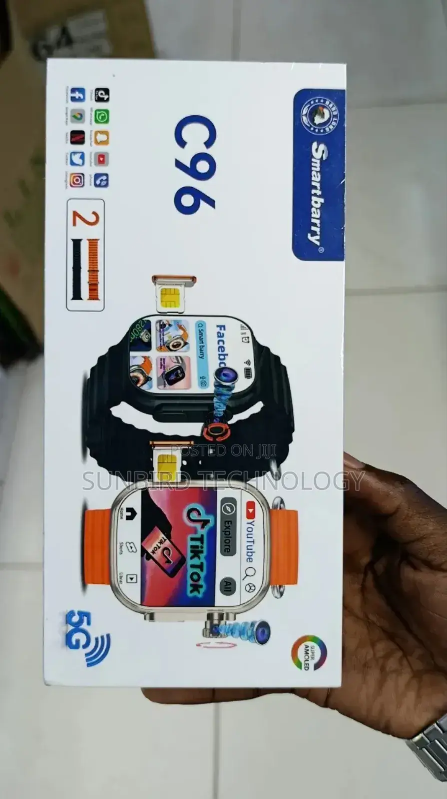 Smartbarry C96 64gb+6gb 5g Smartwatch