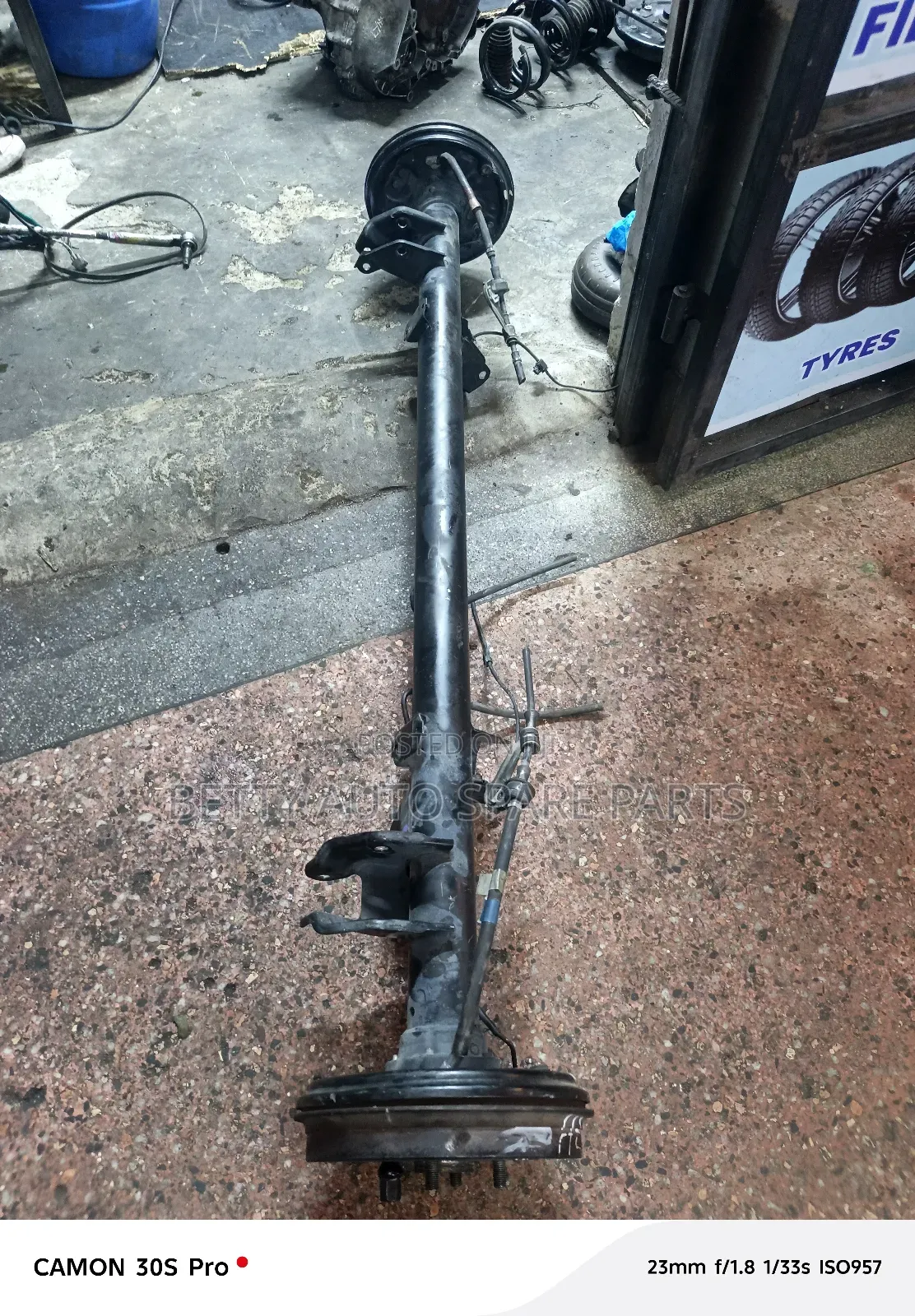 Toyota Probox Rear Beam