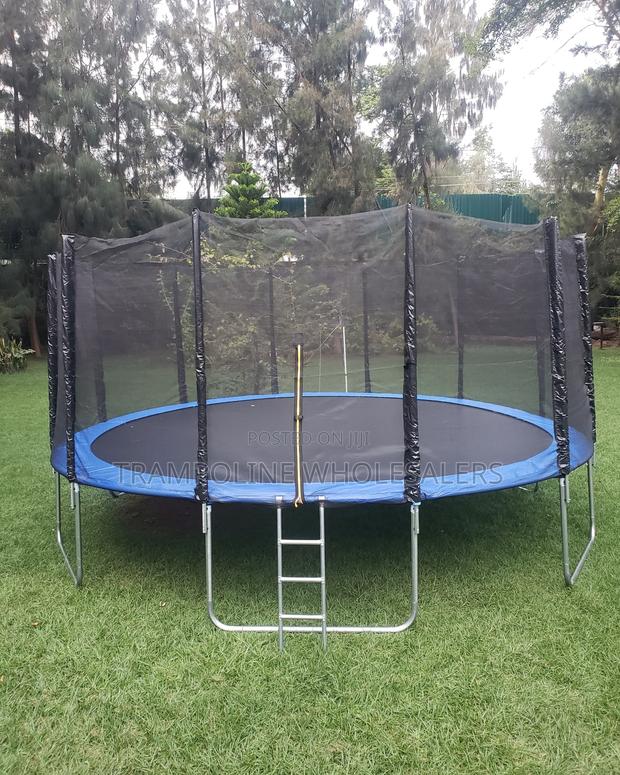 Perfect Outdoor Activity Solution Trampolines - main view